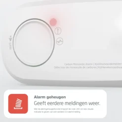FireAngel Koolmonoxidemelder Inclusief 10 jaar Vervangbare Batterij
