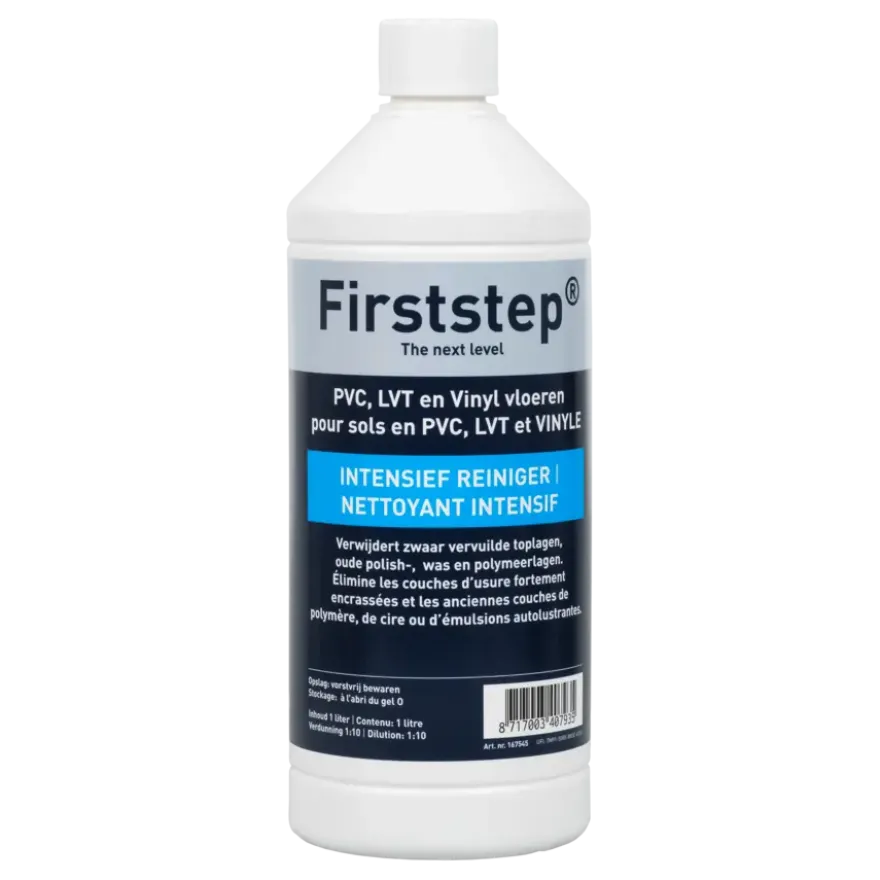 Firststep intensief vloerreiniger 1 liter PVC vloerdeel/tegel