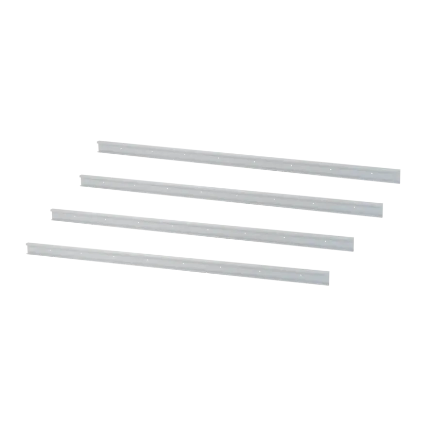 Firststep trapneusprofielset laminaat zilver, voor 4 treden