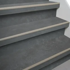 Firststep trapneusprofielset laminaat RVS, voor 4 treden