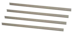Firststep trapneusprofielset laminaat RVS, voor 4 treden