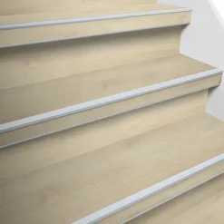 Firststep trapprofiel pvc zilver 128cm 4st