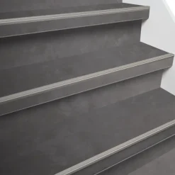 Firststep traprenovatieset pvc-treden beton grijs, 4 stuks