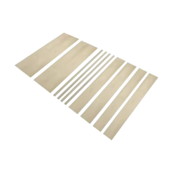 Firststep traprenovatieset pvc-treden smokey eiken, 4 stuks
