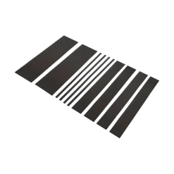 Firststep traprenovatieset pvc-treden beton zwart 4 stuks
