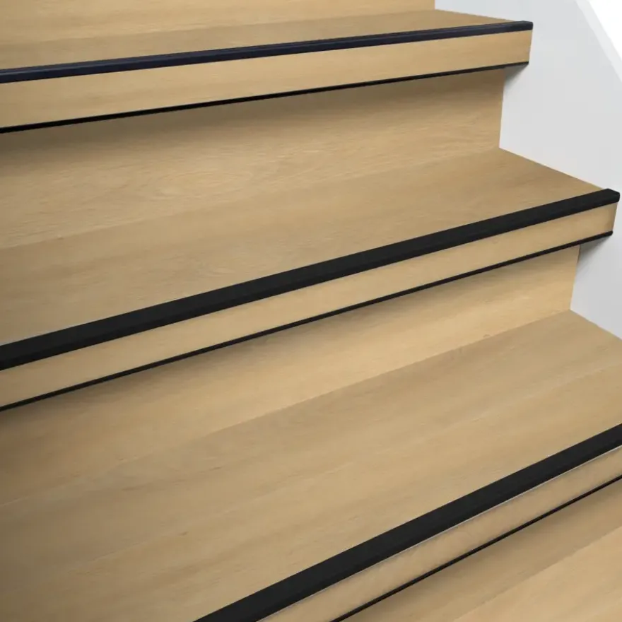 Firststep traprenovatieset pvc-treden naturel eiken 4 stuks