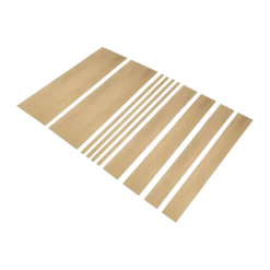 Firststep traprenovatieset pvc-treden naturel eiken 4 stuks