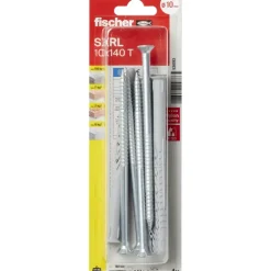 Fischer Constructieplug SXRL 10x140mm met torx schroef 4 stuks