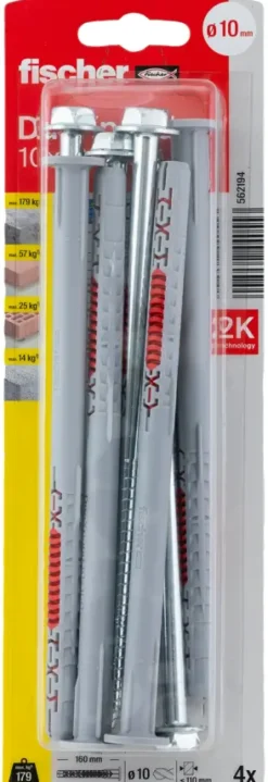 Fischer DuoXpand constructieplug 10x160 mm 4 stuks