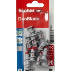 Fischer Gipsplaatplug DuoBlade 44 mm 10 stuks