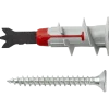Fischer Gipsplaatplug DuoBlade 44 mm 20 stuks incl. boorkop