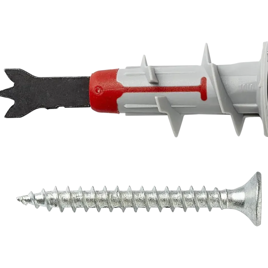 Fischer Gipsplaatplug DuoBlade 44 mm 20 stuks incl. boorkop