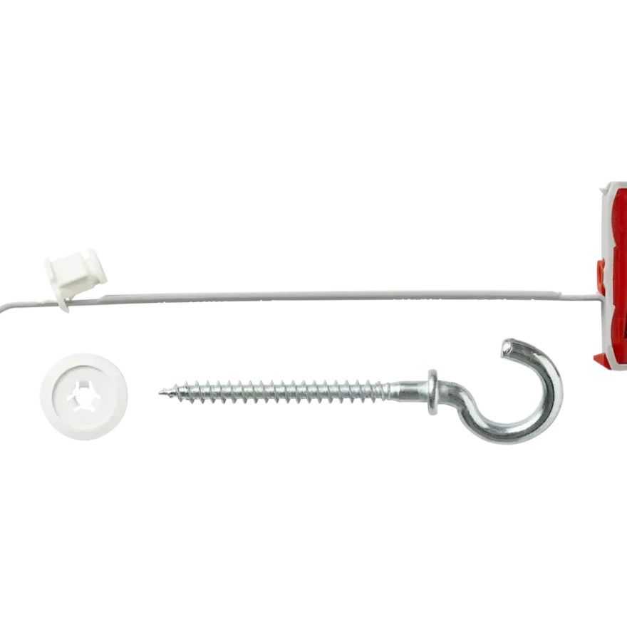Fischer Hollewandplug DuoTec 10 mm met schroefhaak 2 stuks