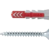 Fischer Universeelplug DuoPower 6x30mm met schroef 12 stuks