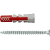 Fischer Universeelplug DuoPower 8x40mm met schroef 8 stuks