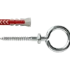 Fischer Universeelplug DuoPower 5x25mm met schroefoog 8 stuks