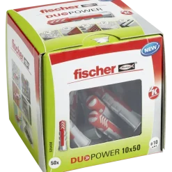 Fischer Universeelplug DuoPower 10x50mm 50 stuks