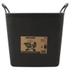 Flexibele kuip / emmer Zwart 16L (100% gerecycled)
