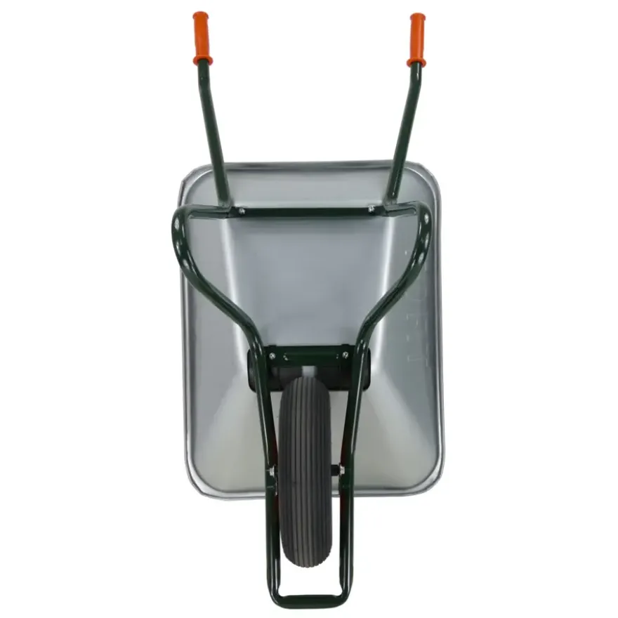 Fort Kruiwagen metaal 85 liter met luchtband