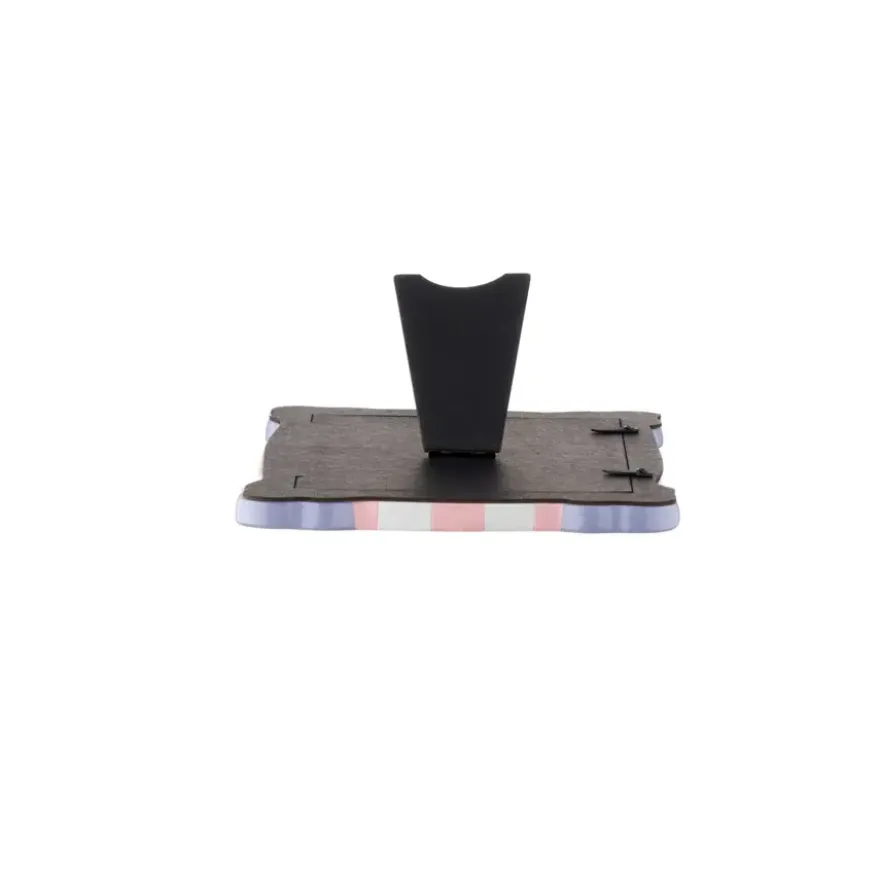 Fotolijst roze wit 16,3x1x21,5cm