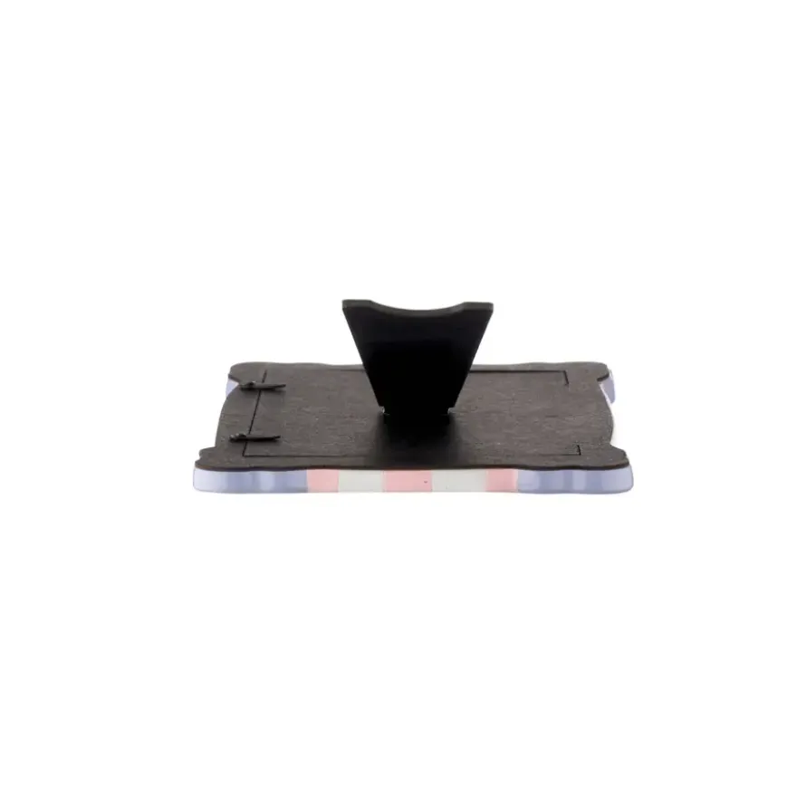 Fotolijst roze wit 16,3x1x21,5cm
