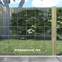 Gaaspaneel verzinkt 180 x 75 cm