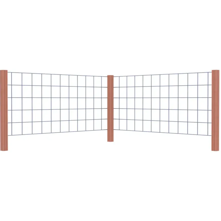 Gaas startpakket tuinhek hardhout liggend 75 x 180 cm
