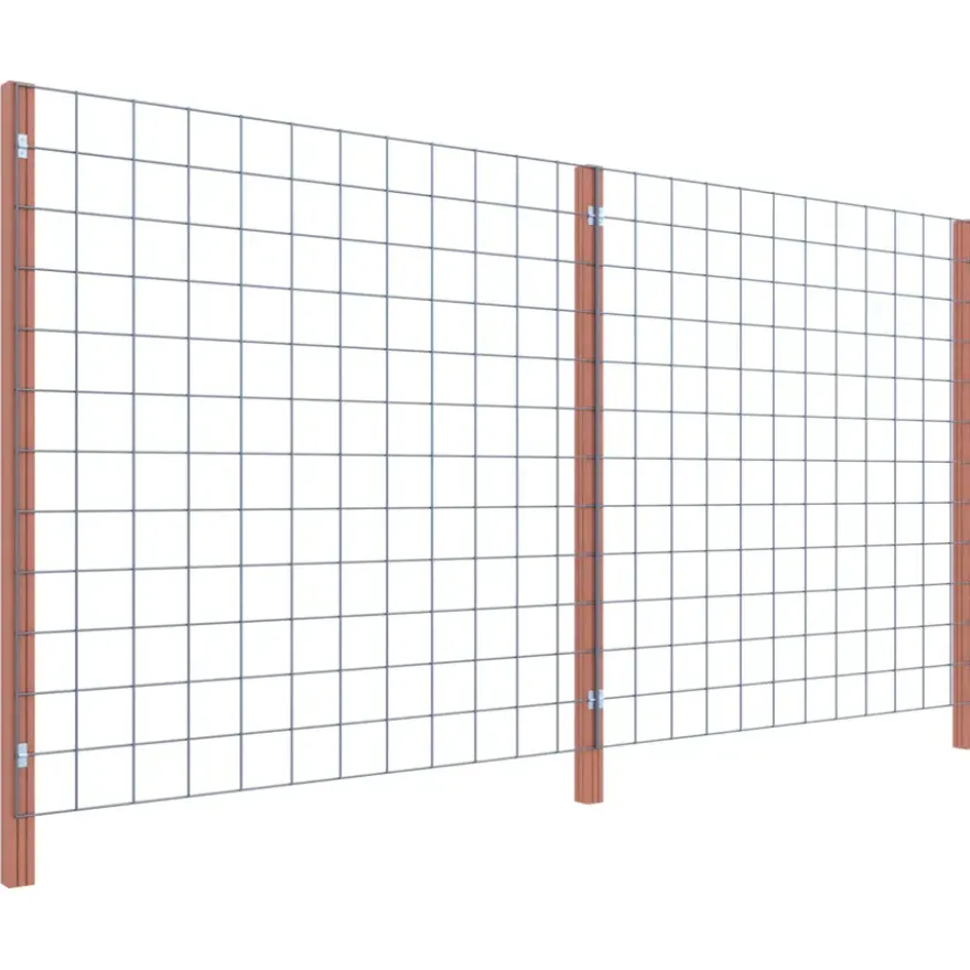 Gaas startpakket tuinhek hardhout 180 x 180 cm