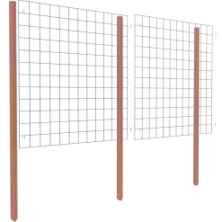 Gaas startpakket tuinhek hardhout 180 x 180 cm