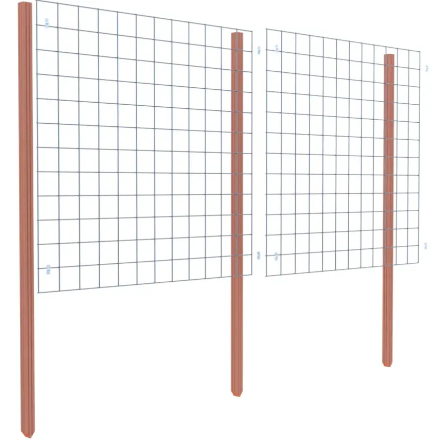 Gaas startpakket tuinhek hardhout 180 x 180 cm