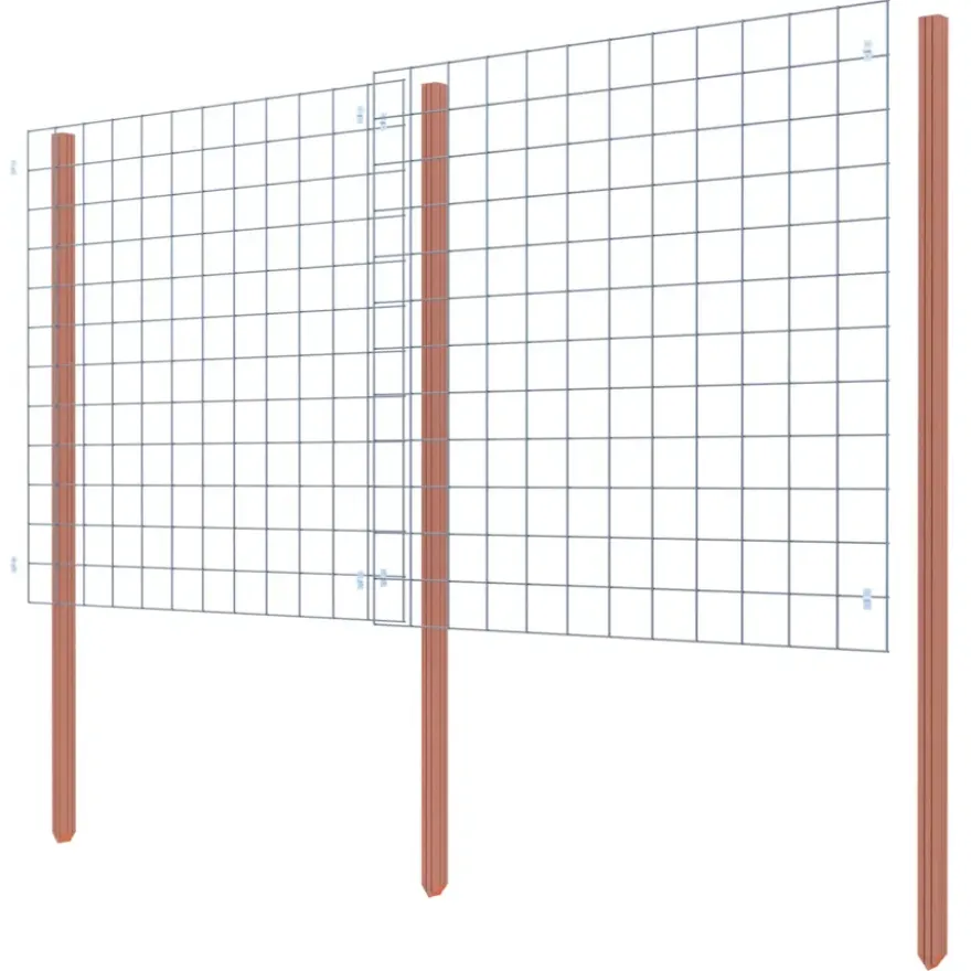Gaas startpakket tuinhek hardhout 180 x 180 cm