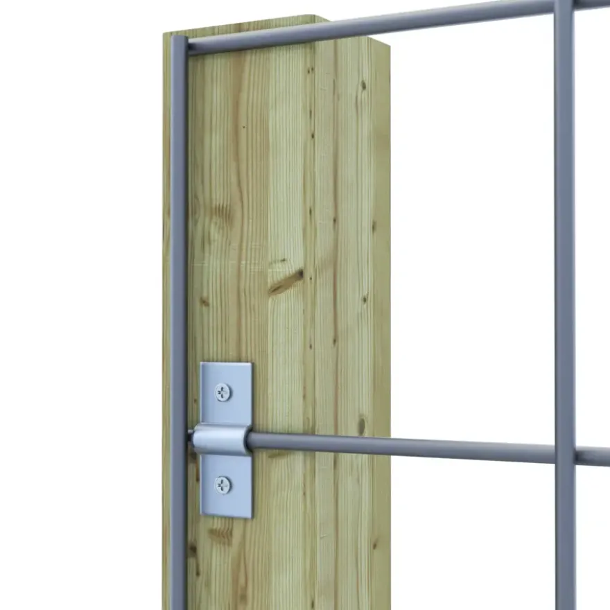 Gaas volgpakket tuinhek grenen hout liggend 180 x 75 cm