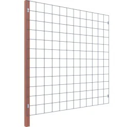 Gaas volgpakket tuinhek hardhout 180 x 180 cm