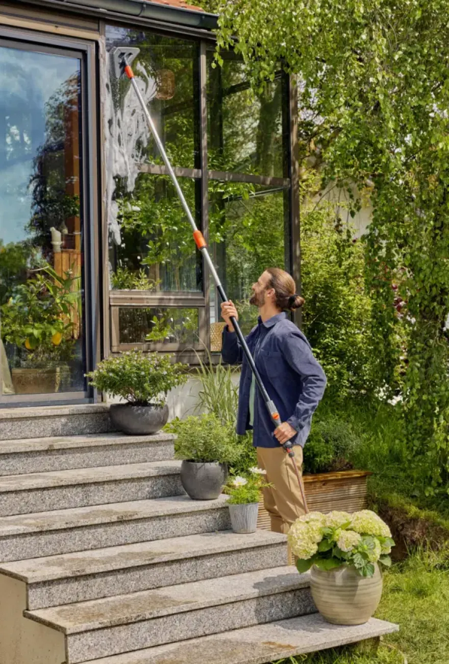GARDENA Cleansystem steelborstel soft flex