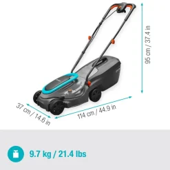 Gardena elektrische grasmaaier Powermax 32/1200 G2 32cm 1200W
