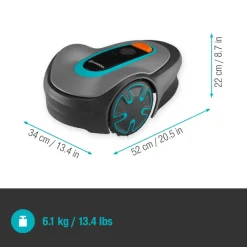 Gardena robotmaaier Sileno Minimo 250 m² inclusief Bluetooth