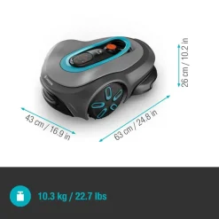 GARDENA smart SILENO robotmaaier max 1500m² inclusief draad
