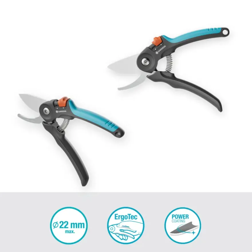 Gardena snoeischaar PremiumCut voor vers hout met bypass-snede - 22 mm snoeidiameter