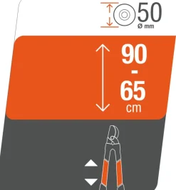 Gardena takkenschaar TeleCut Pro L bypass