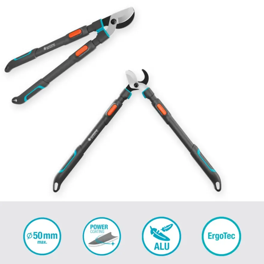 Gardena takkenschaar TeleCut Pro L bypass