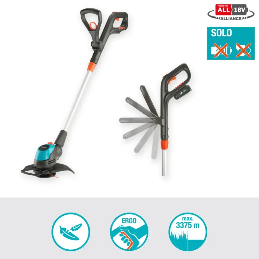 Gardena trimmer easycut 23/18V P4A (excl. accu en lader)