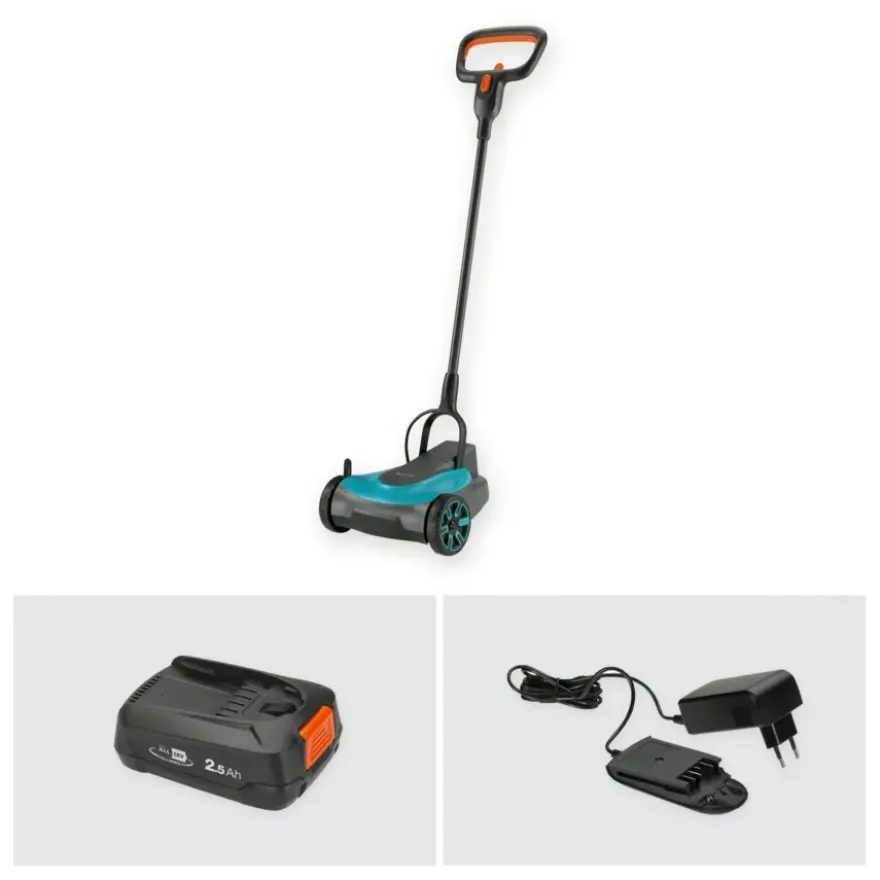 Gardena 18V grasmaaier HandyMower 22cm incl. 2,5Ah accu + lader