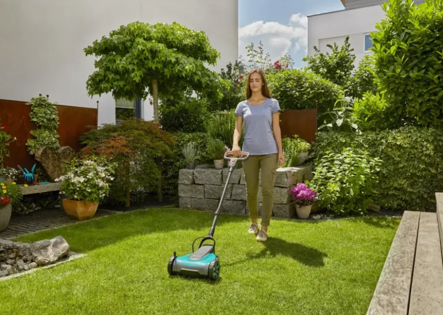Gardena 18V grasmaaier HandyMower 22cm incl. 2,5Ah accu + lader