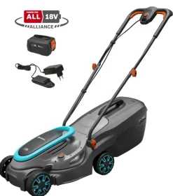 Gardena 18V grasmaaier Powermax P4A 32cm (P4A) incl. 4.0Ah accu + lader