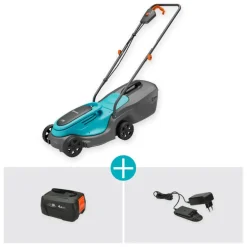 Gardena 18V grasmaaier Powermax P4A 30cm incl. 4.0Ah accu + lader