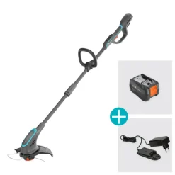 Gardena 18V grastrimmer PowerTrim 30 cm incl. 2.0Ah accu + lader