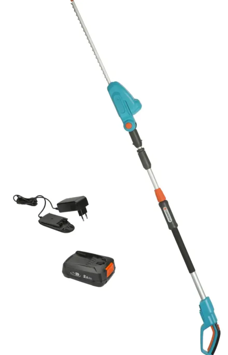 Gardena 18V heggenschaar telescopisch THS 42 cm incl. accu + lader