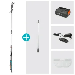 Gardena 18V telescopische takkenschaar 3,6m (P4A) Incl. 2.0Ah accu + lader