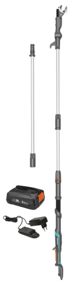 Gardena 18V telescopische takkenschaar 3,6m (P4A) Incl. 2.0Ah accu + lader