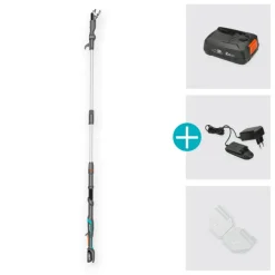 Gardena 18V telescopische takkenschaar 2,5m (P4A) Incl. 2.0Ah accu + lader